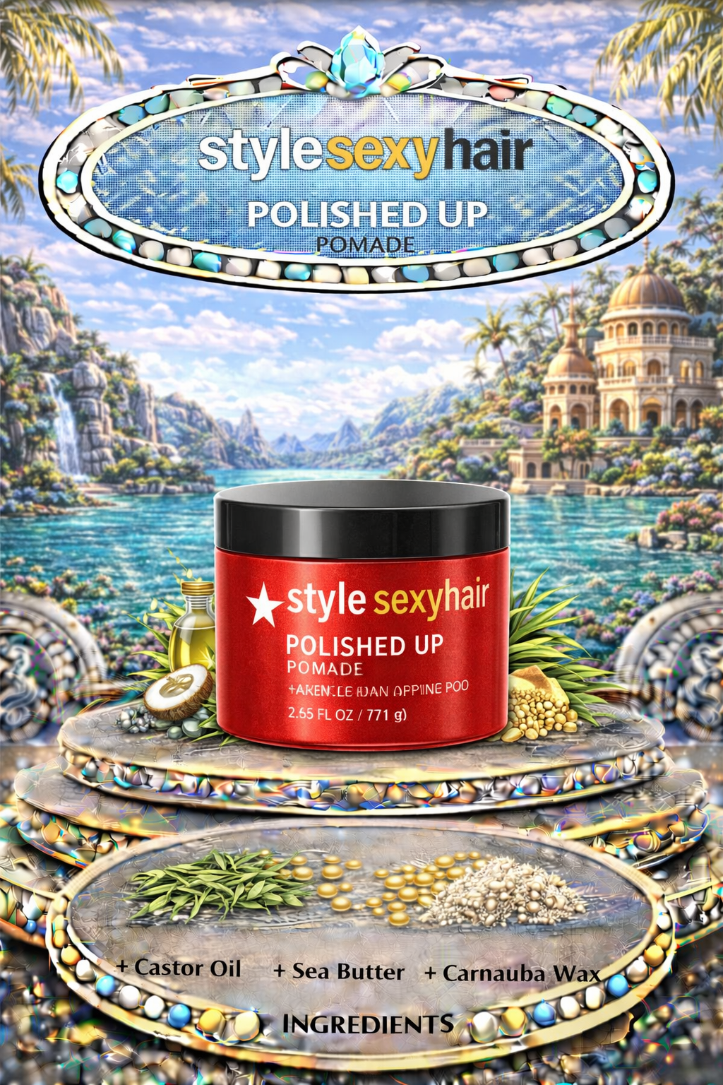 Sexy Hair Style Sexy Hair Polished Up Pomade 2.5 oz