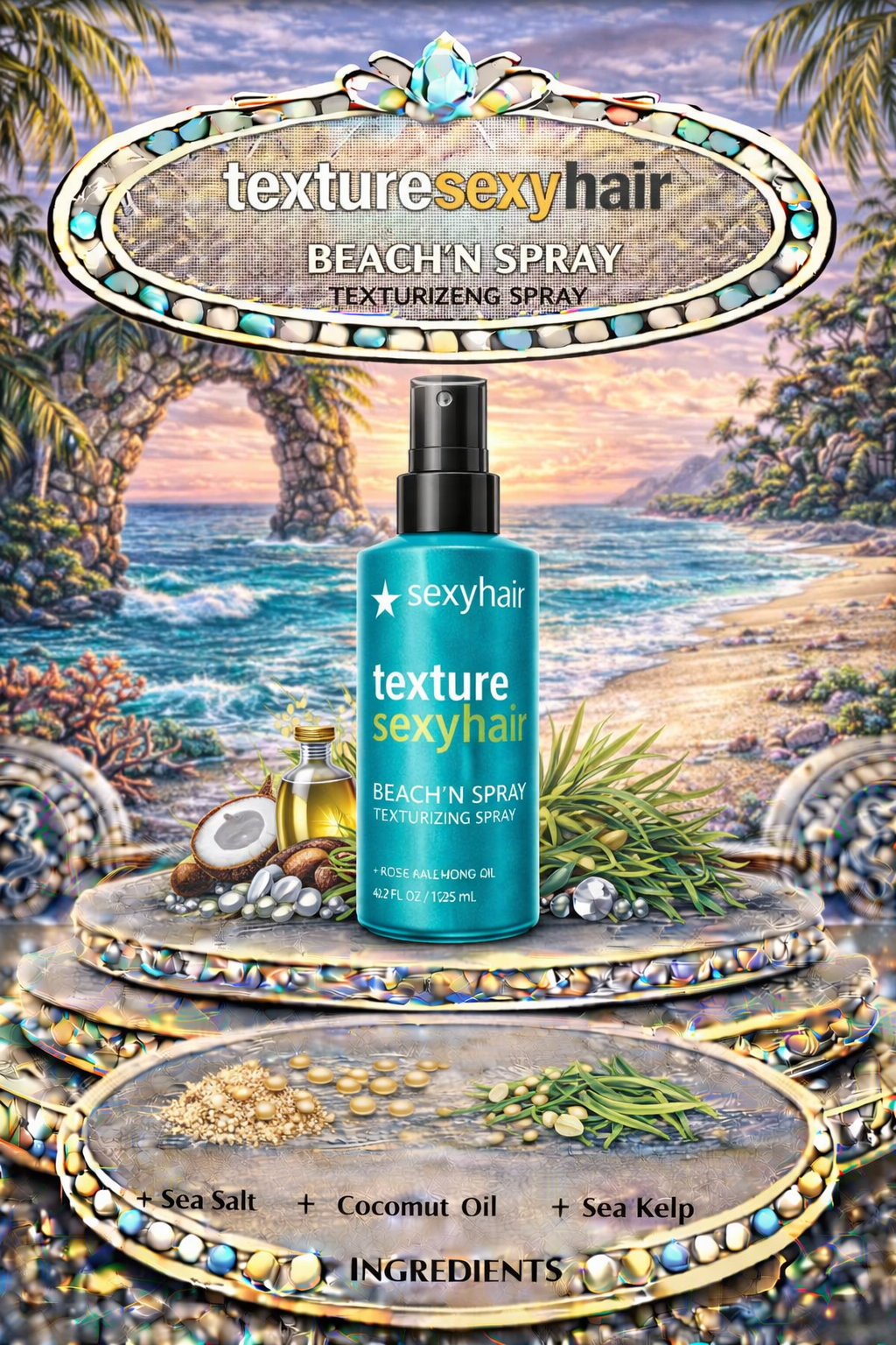 Sexy Hair Texture Sexy Hair Beach'N Spray Texturizing Spray 4.2 oz