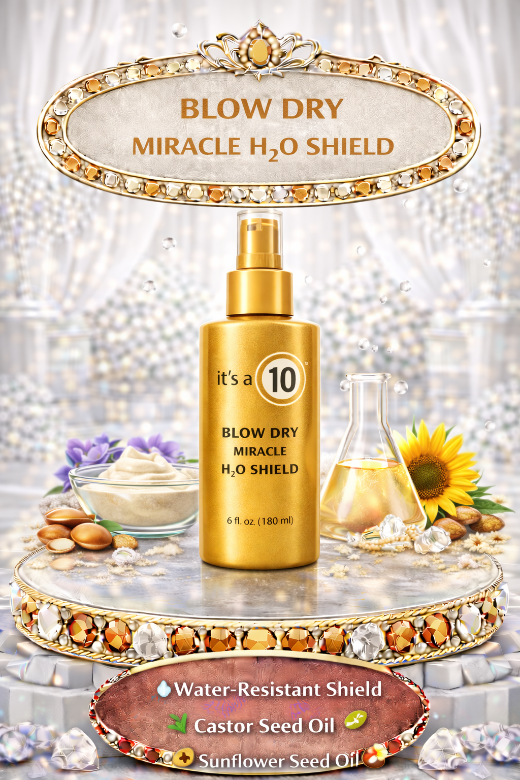 Its A 10 Blow Dry Miracle H2o Shield 6 oz