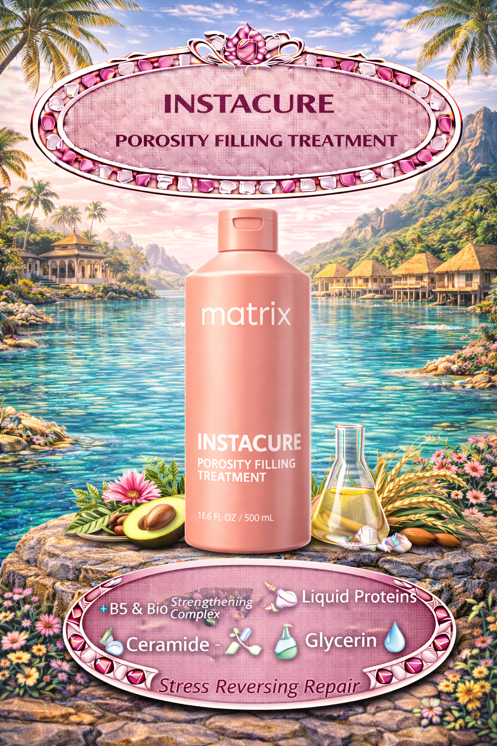 Matrix Instacure Porosity Filling Treatment 16.9 oz