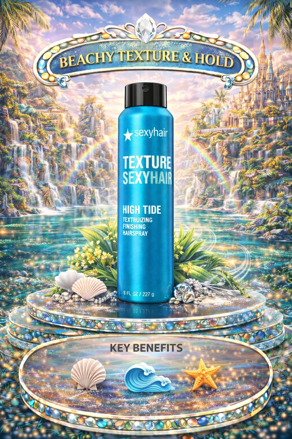 Sexy Hair Texture Sexy Hair High Tide Texturizing Finishing Hairspray 8 oz