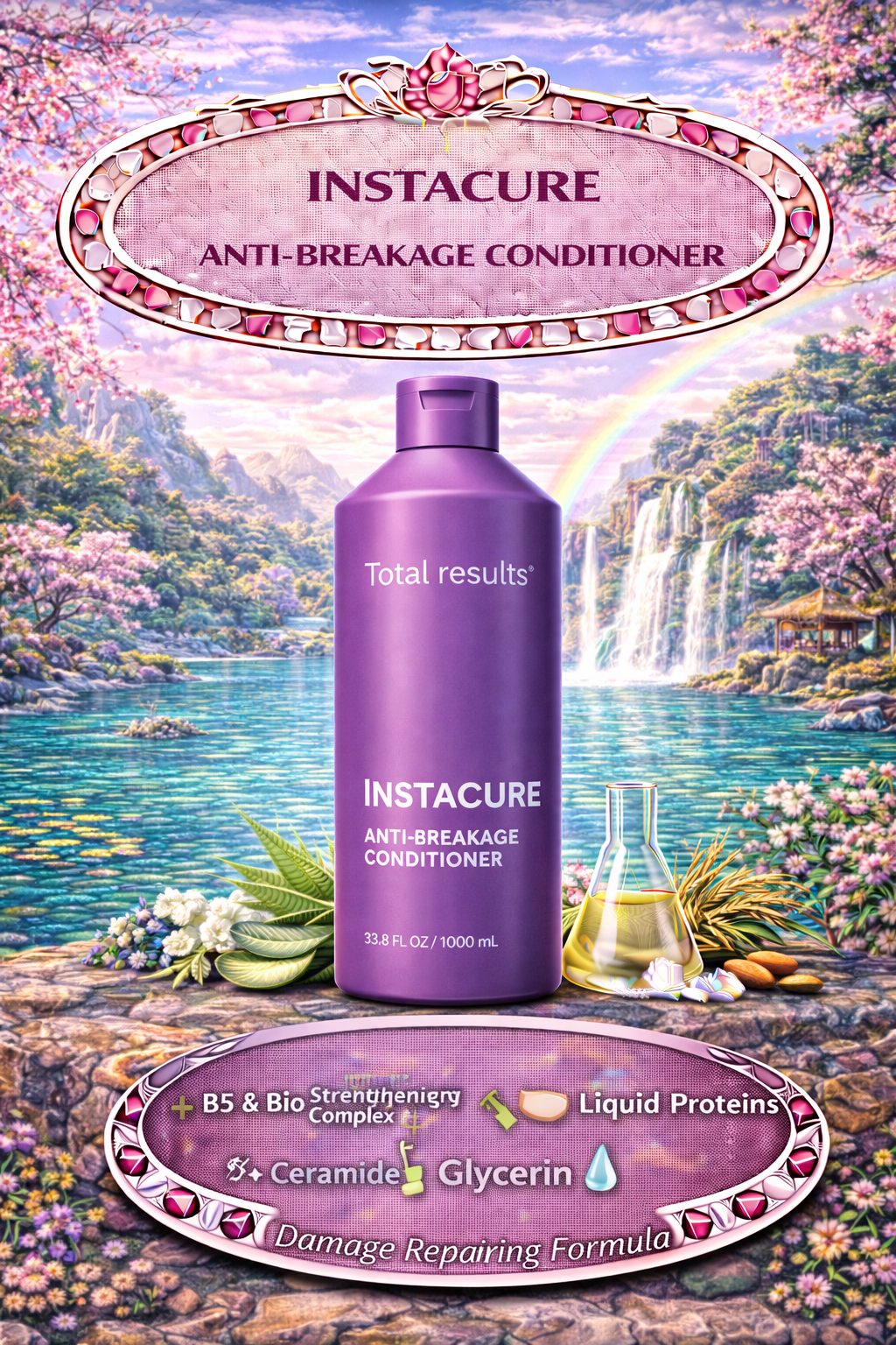 Total Results Instacure Anti-Breakage Conditioner 33.8 oz