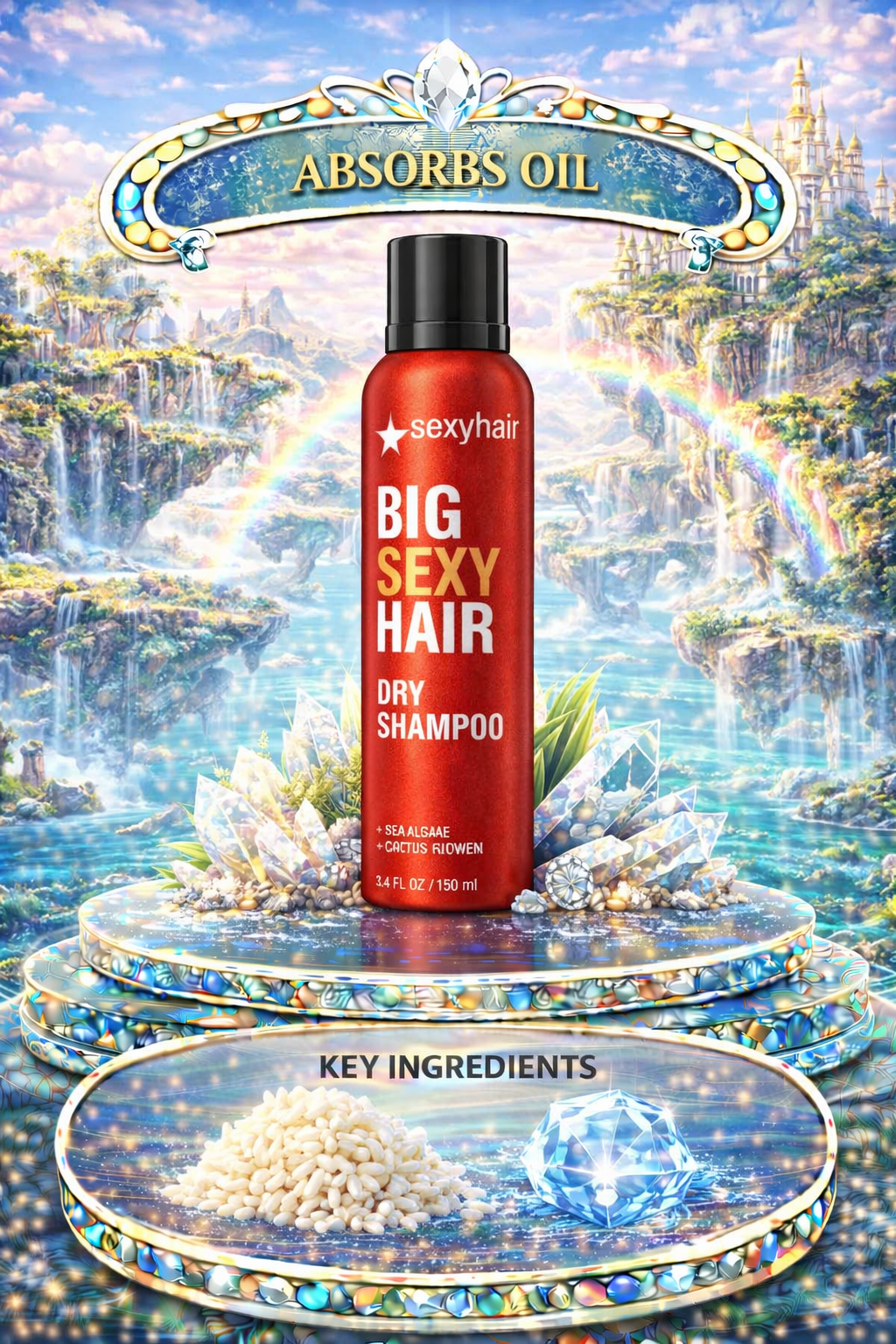Sexy Hair Big Sexy Hair Dry Shampoo 3.4 oz