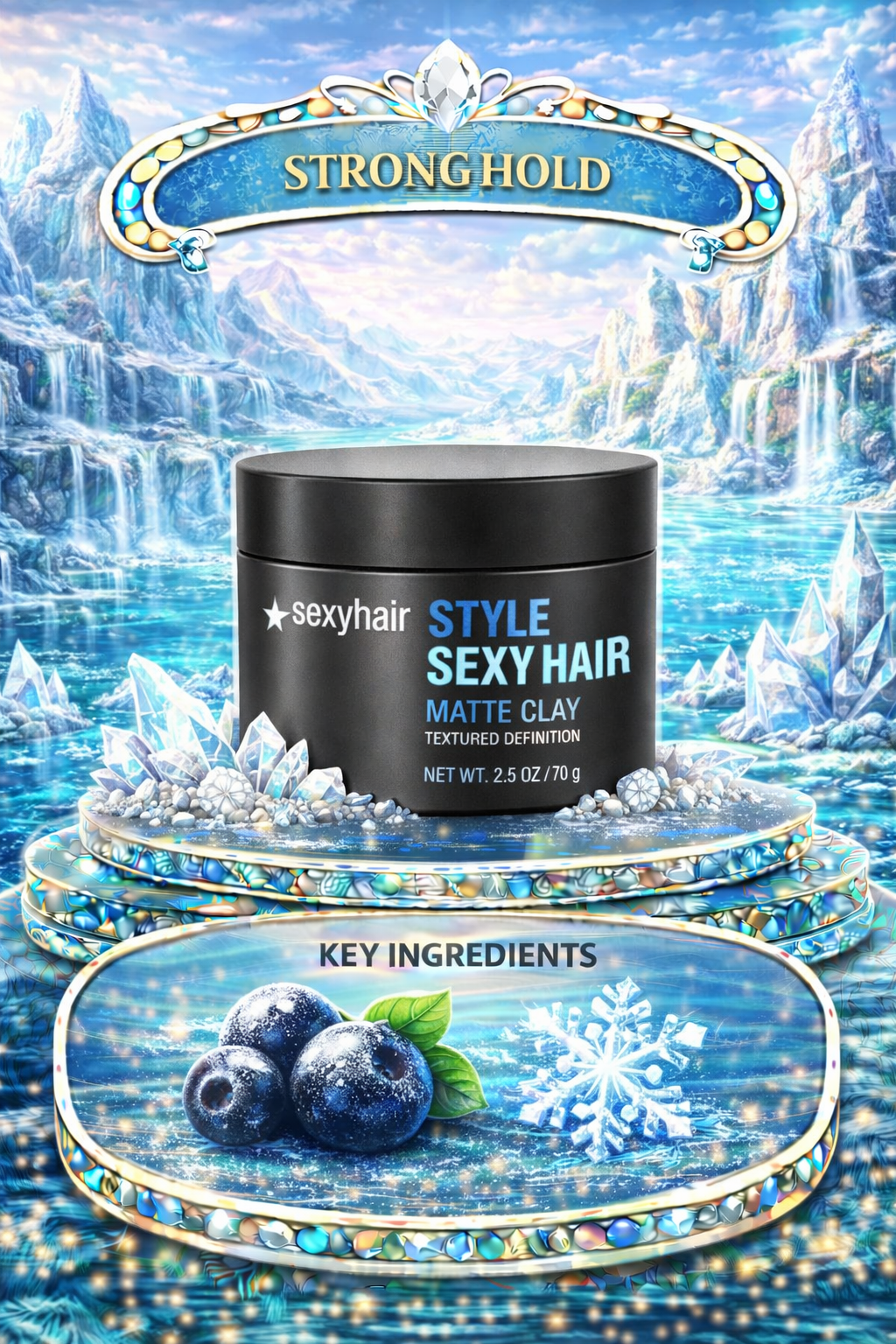 Sexy Hair Style Sexy Hair Matte Clay 2.5 oz