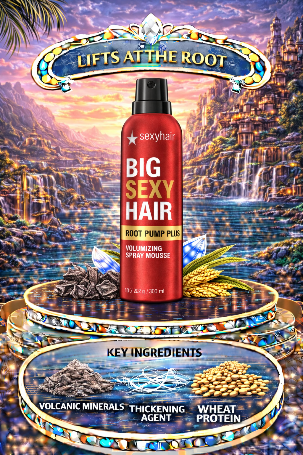 Sexy Hair Big Sexy Hair Root Pump Plus 10 oz