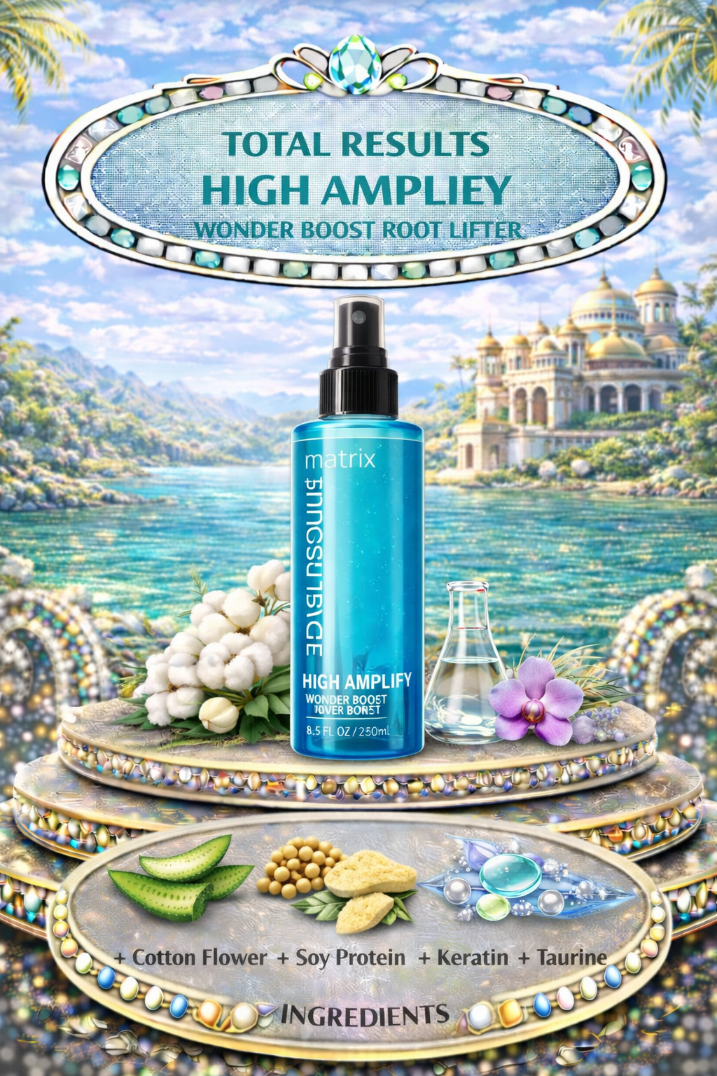 Total Results High Amplify Shampoo 33.8 oz