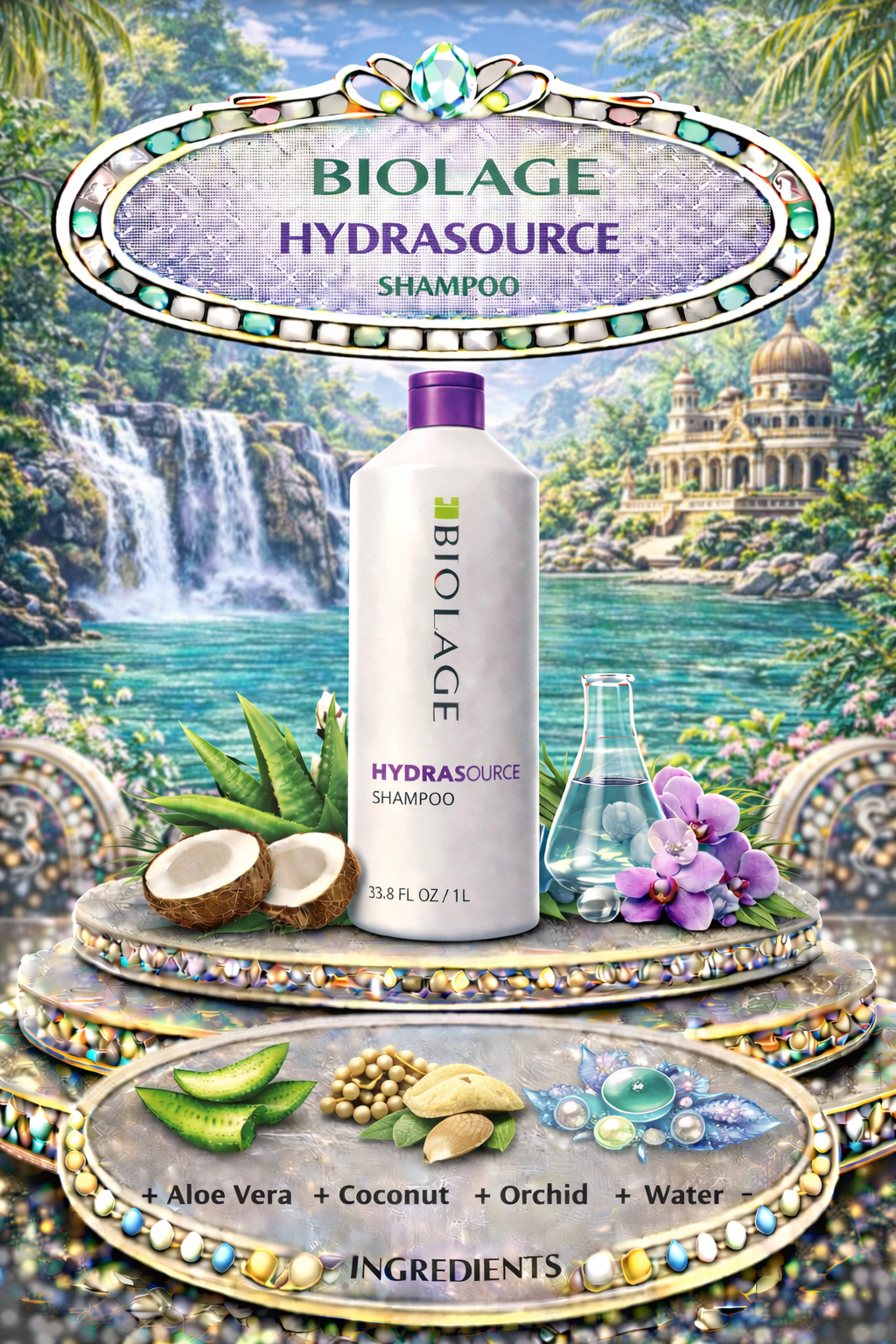 Biolage Hydrasource Shampoo 33.8 oz