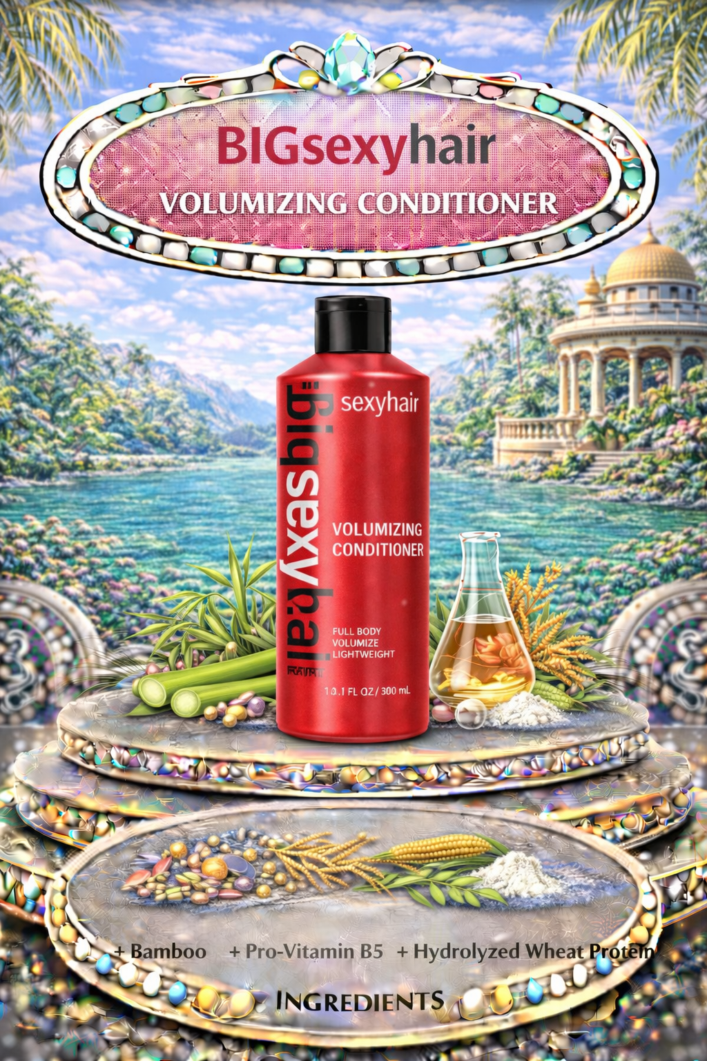 Sexy Hair Big Sexy Hair Volumizing Conditioner (Packaging May Vary) 10.1 oz