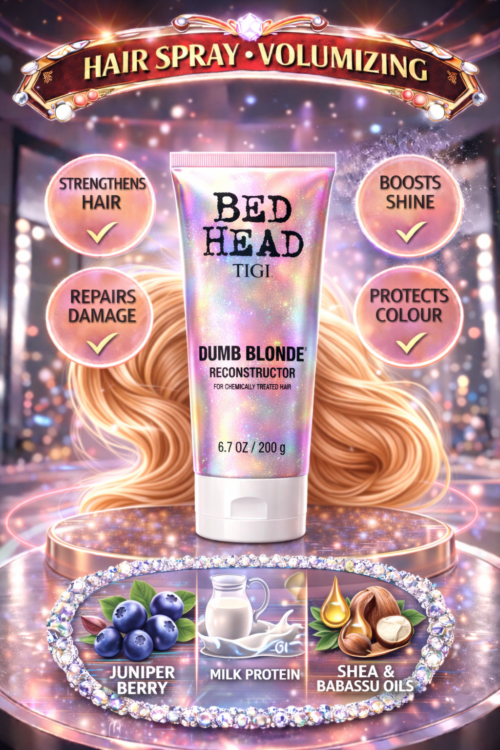 Bed Head Dumb Blonde Reconstructor 6.7 oz