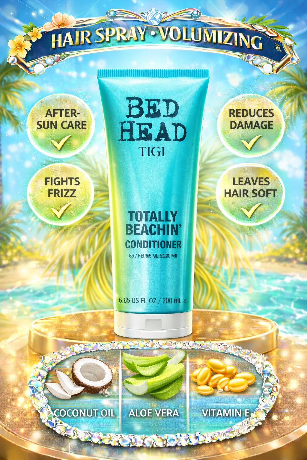 Bed Head Totally Beachin' Conditioner 6.76 oz