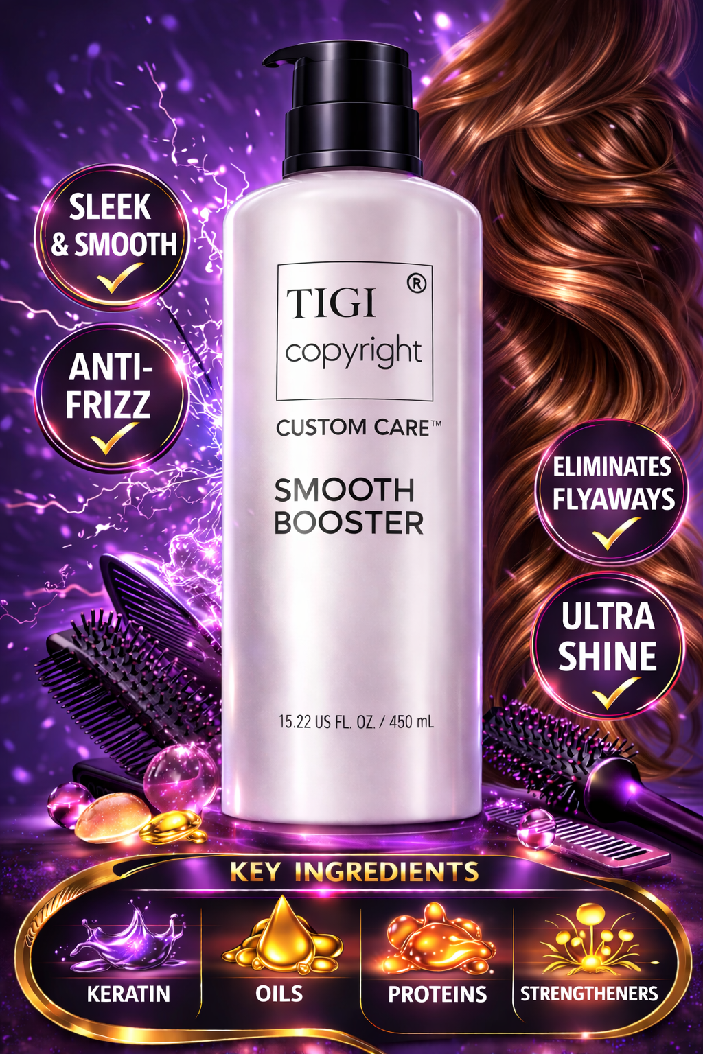 Tigi Copyright Custom Care Smooth Booster 15.22 oz