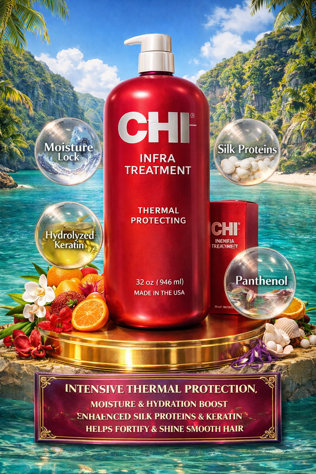 Chi Infra Treatment Thermal Protecting 32 oz