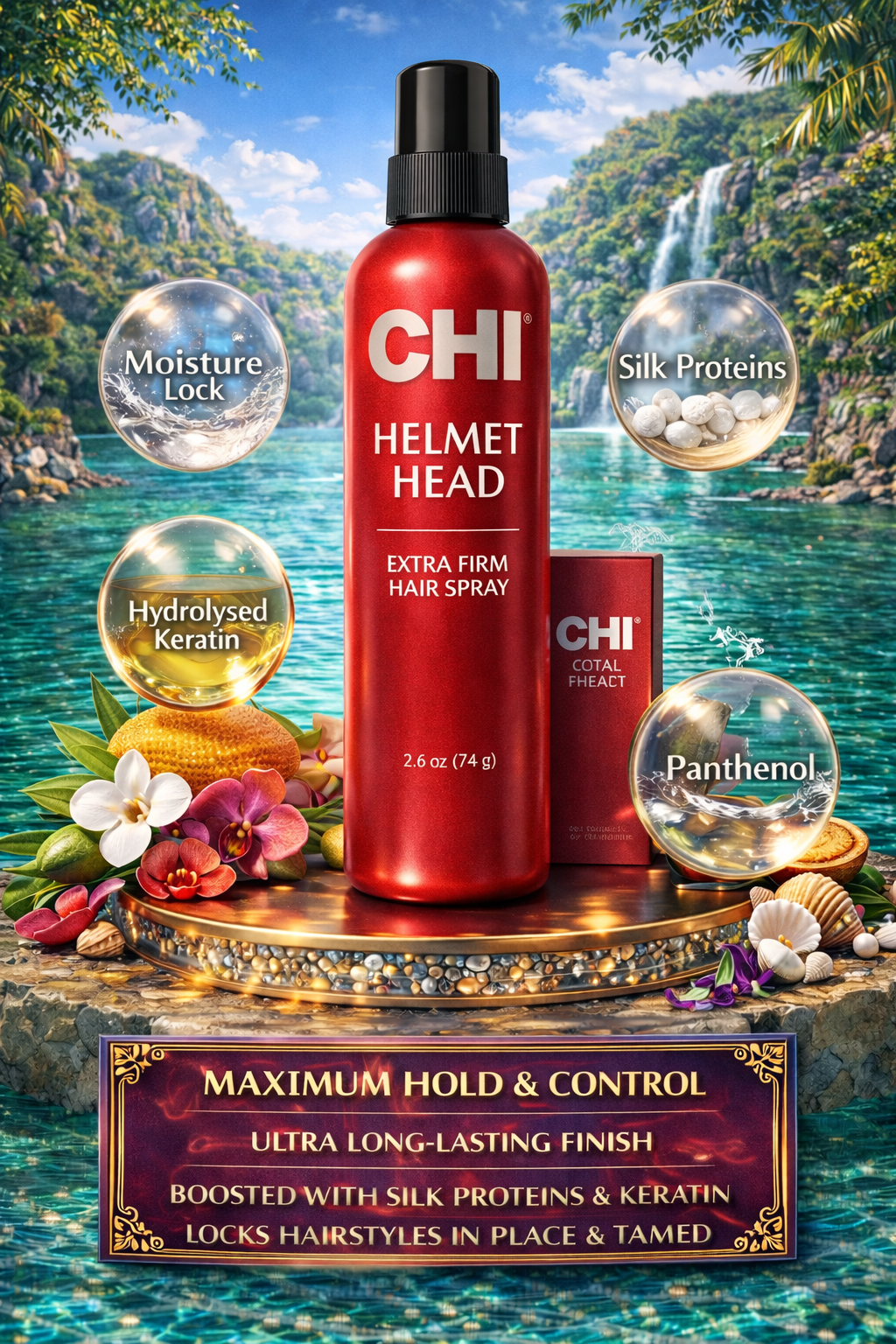 Chi Helmet Head Extra Firm Hair Spray 2.6 oz