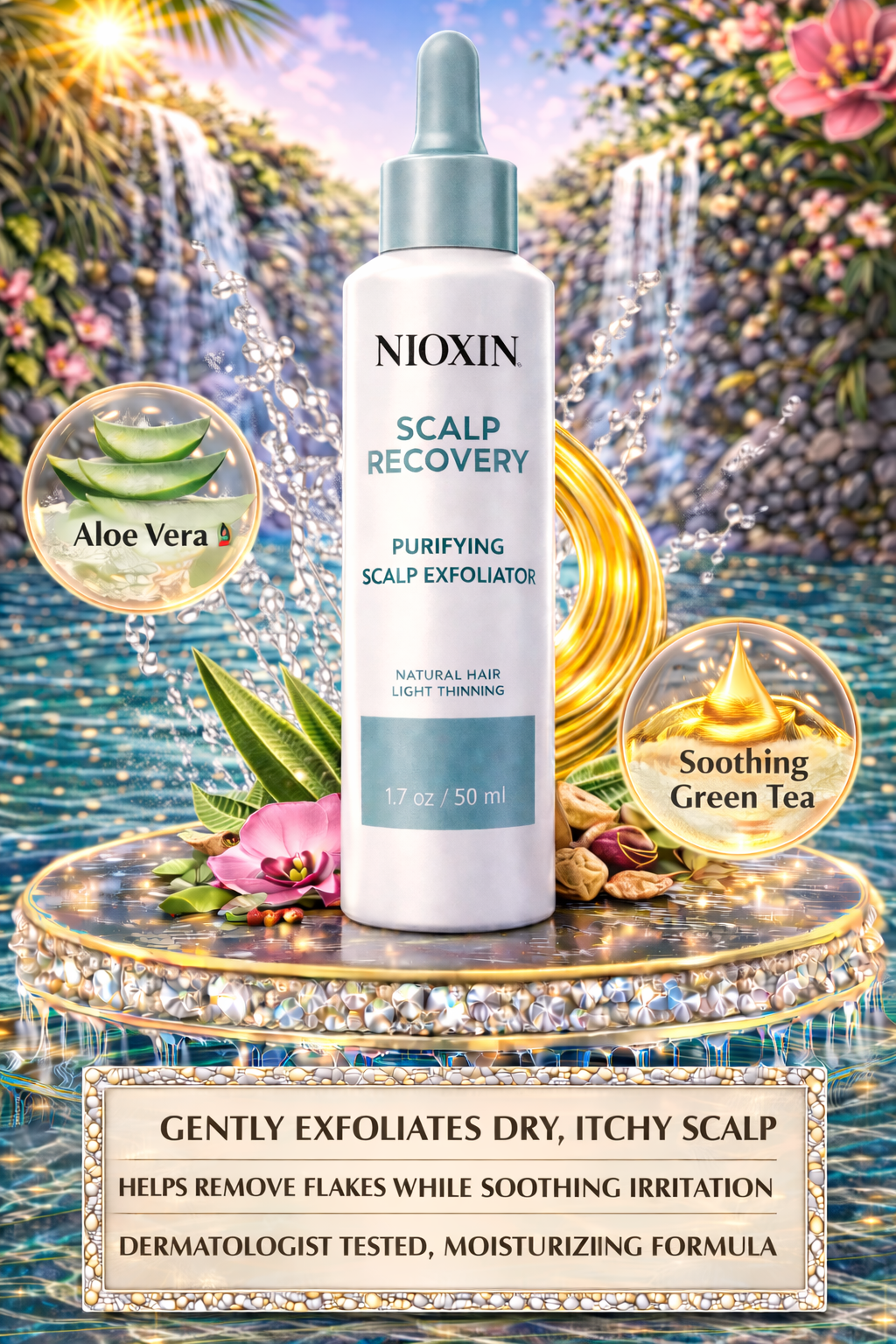 Nioxin Scalp Recovery Purifying Scalp Exfoliator 1.7 oz