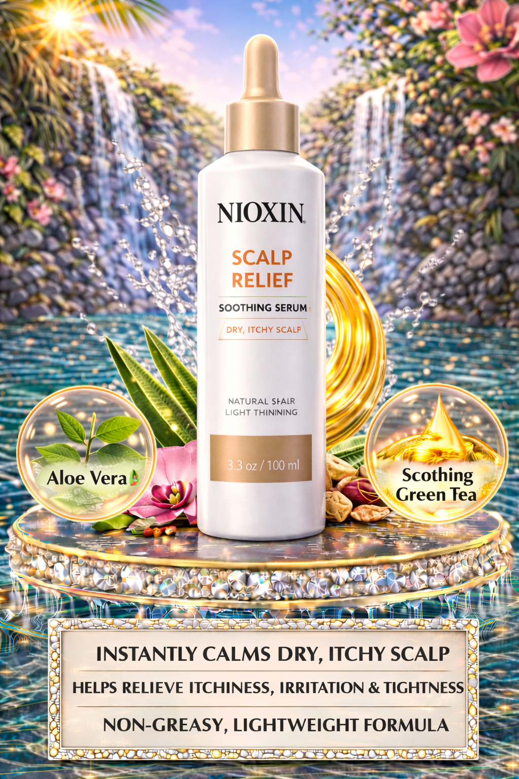 Nioxin Scalp Relief Soothing Serum 3.3 oz