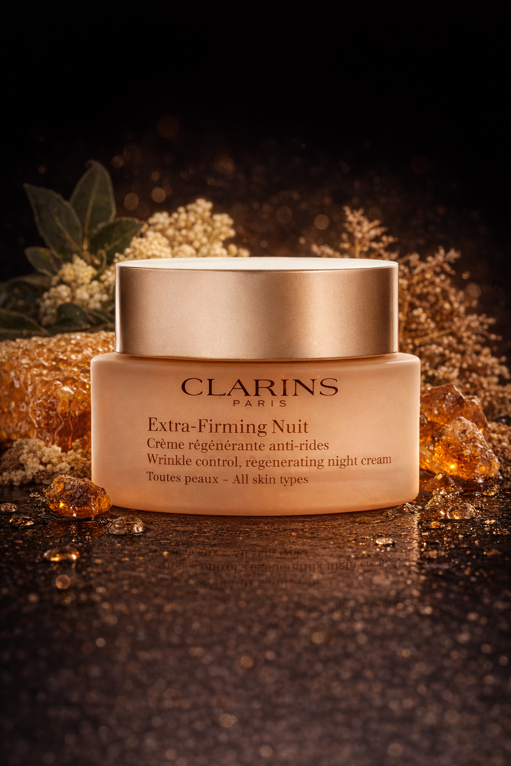 Clarins Wrinkle Control Extra-Firming Nuit Wrinkle Control, Regenerating Night Cream - All Skin Types 50ml/1.6oz