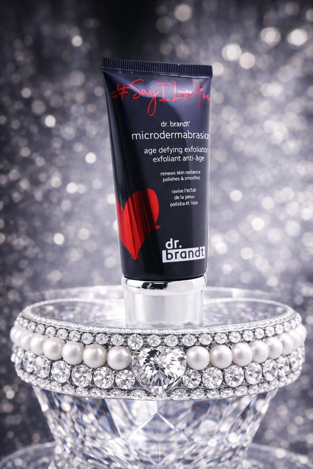 Dr. Brandt women Microdermabrasion Age Defying Exfoliator (#Say I Love You Edition) 60g/2oz