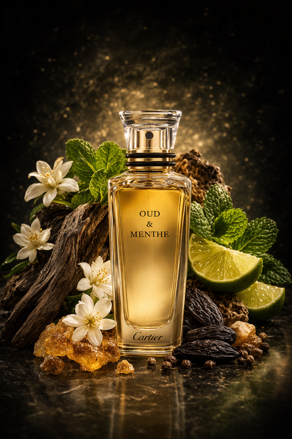 Cartier L'Heures Voyageuses Oud & Mint
