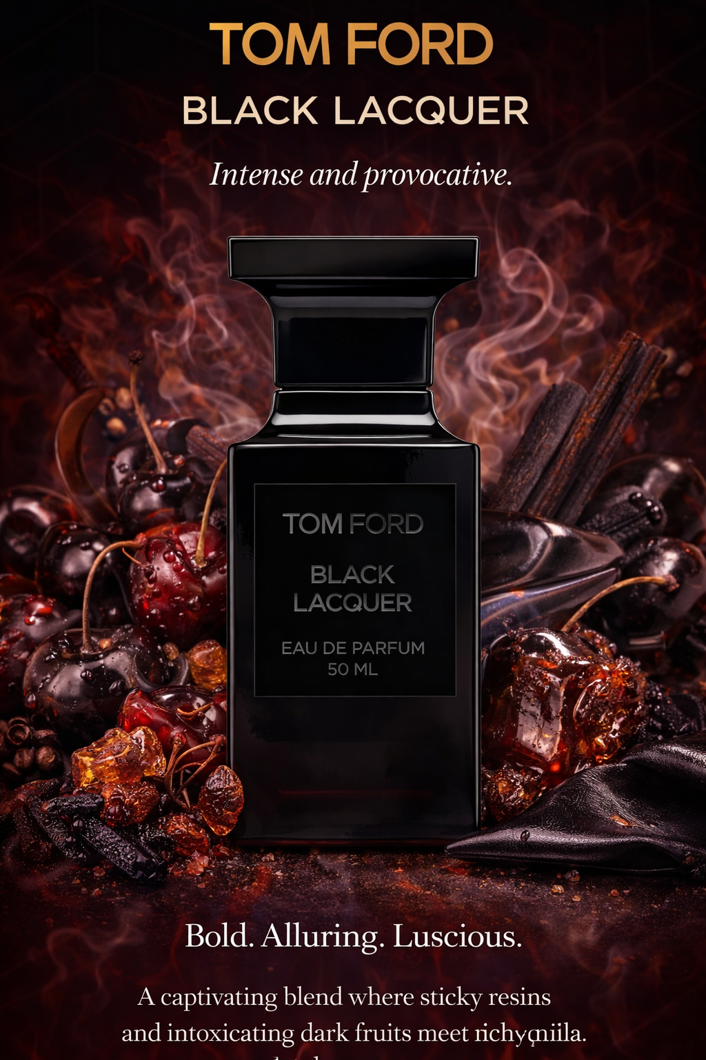 Tom Ford Black Lacquer unisex Eau De Parfum Spray 1.7 oz