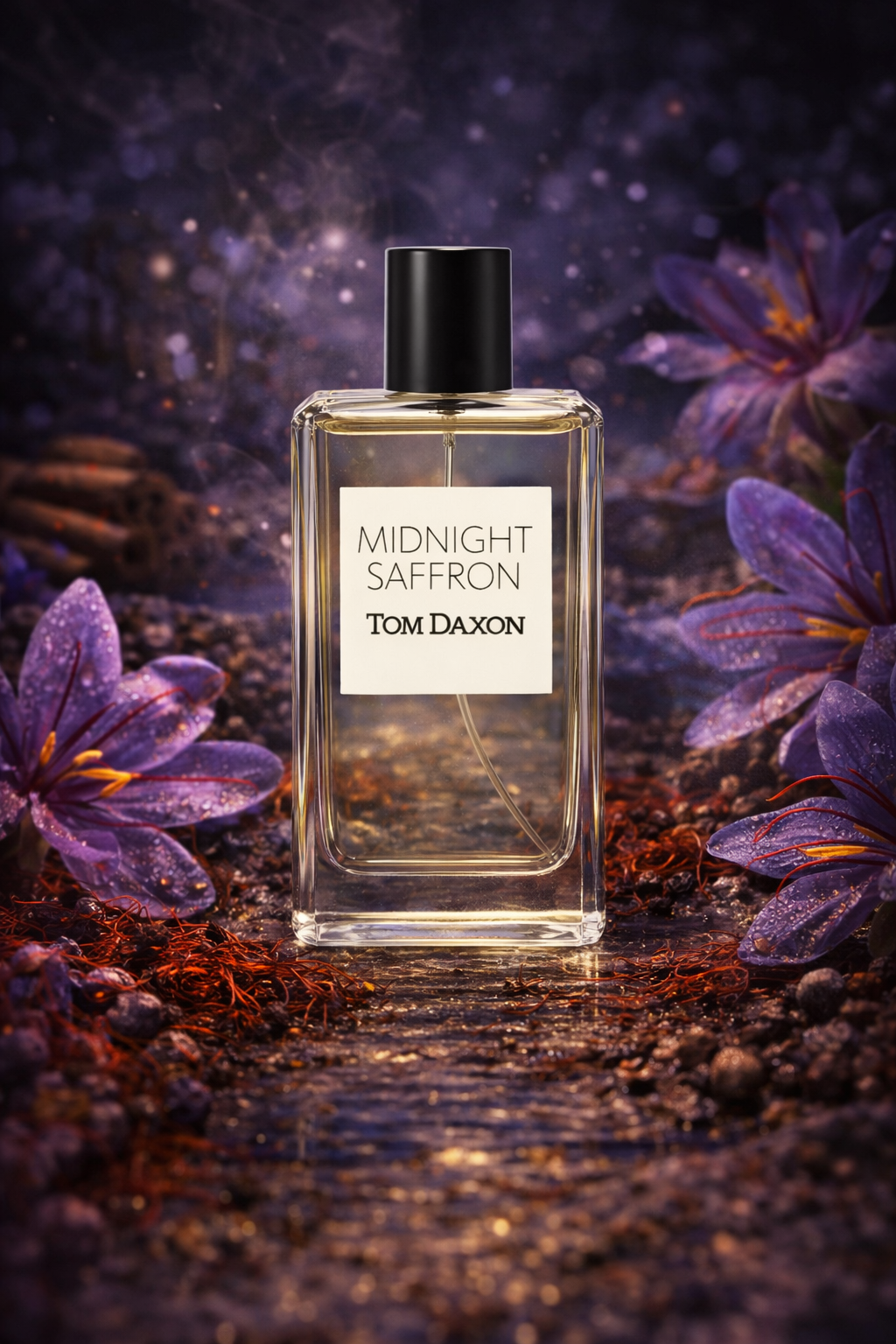 Tom Daxon Midnight Saffron unisex Eau De Parfum Spray 3.4 oz