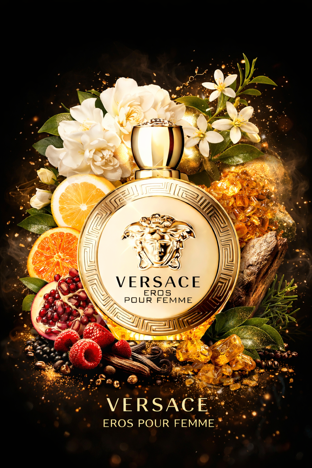 Versace Eros Pour Femme women Eau De Toilette Spray 3.4 oz