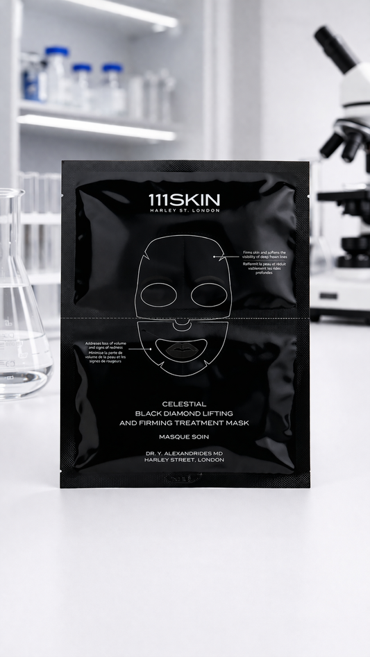 111skin Celestial Black Diamond Lifting And Firming Treatment Mask (Upper & Lower Mask For Face) 31ml/1.04oz