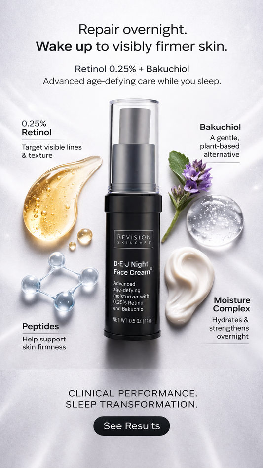 Revision Skincare women D·E·J Night Face Cream 14g/0.5oz