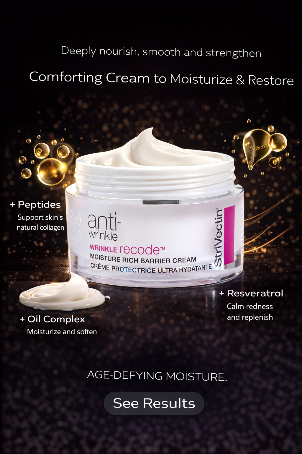 Strivectin women Wrinkle Recode Moisture Rich Barrier Cream 50ml/1.7oz