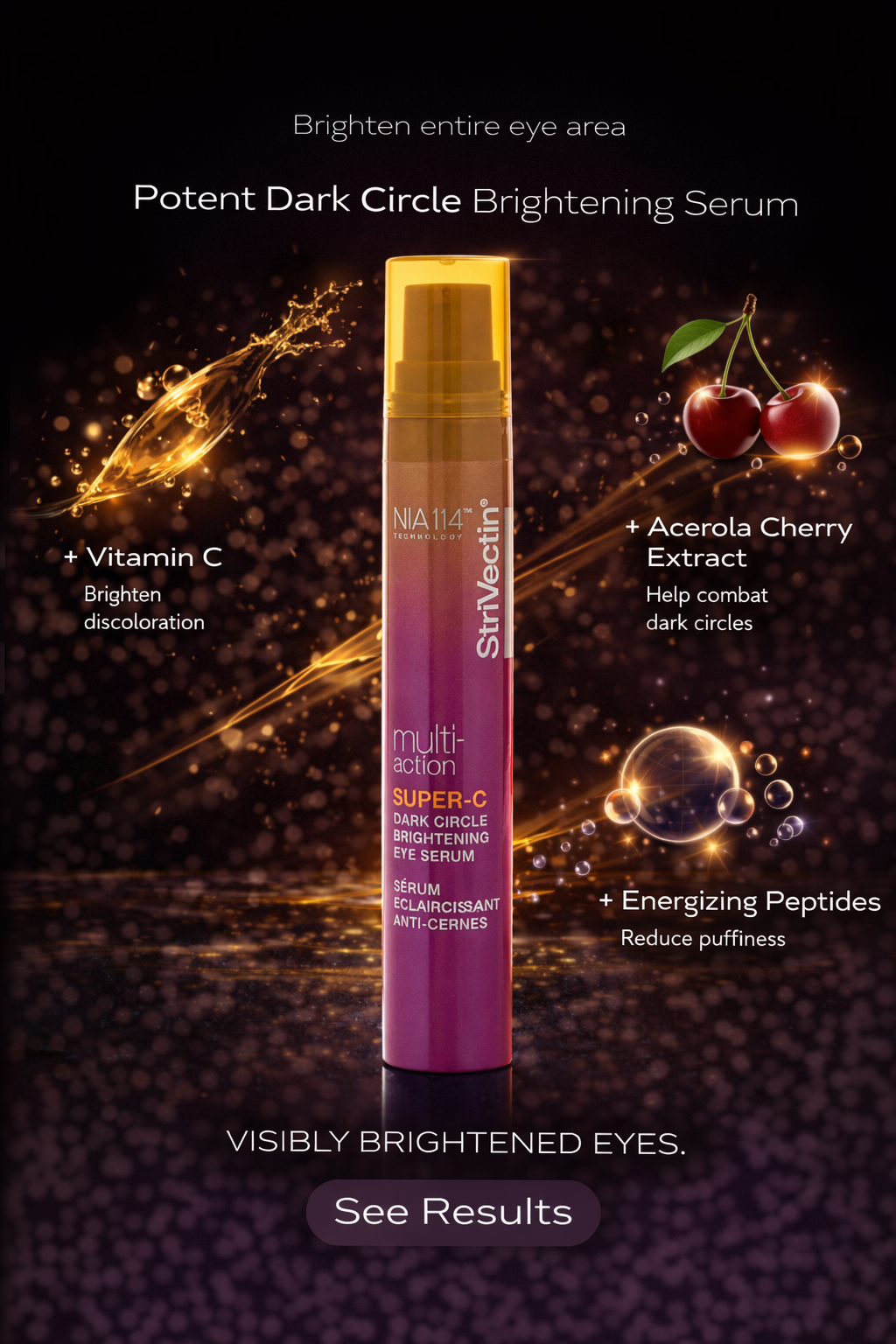 Strivectin women Super-C Dark Circle Brightening Eye Serum 15ml/0.5oz