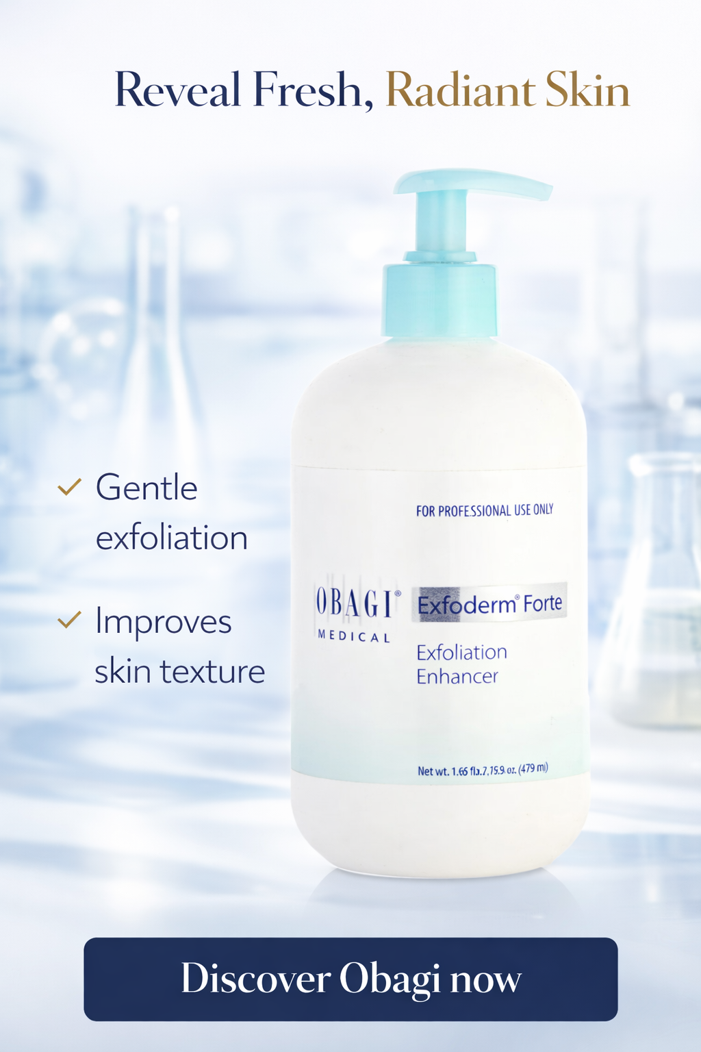 Obagi unisex Nu-Derm Exfoderm Forte (Salon Size) 479g/16.9oz