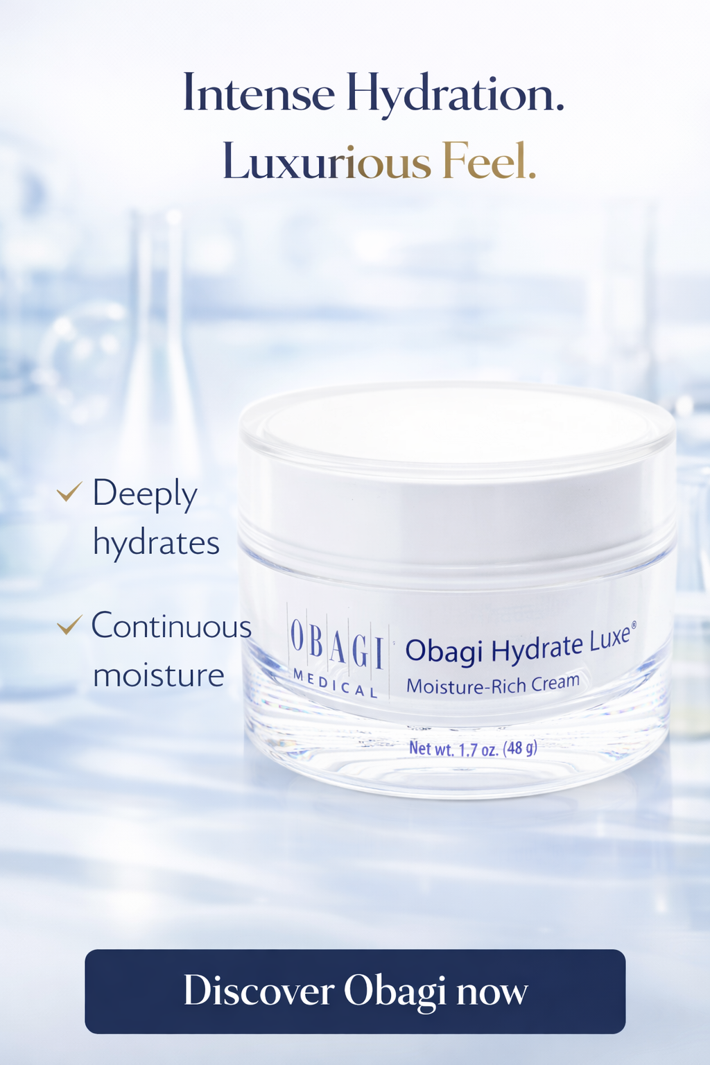 Obagi Sunscreen Hydrate Luxe Moisture-Rich Cream 48g/1.7oz