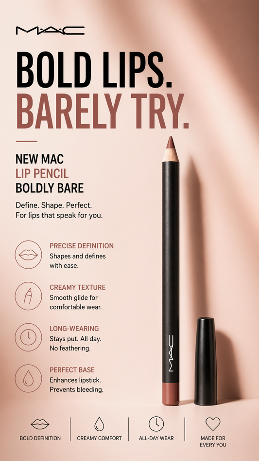 Mac women Lip Pencil - Boldly Bare 1.45g/0.05oz