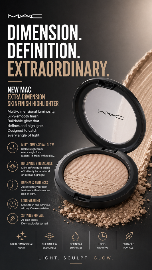 Mac women Extra Dimension Skinfinish Highlighter # Double Gleam 9g/0.31oz
