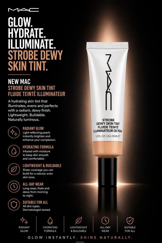 Mac Women Strobe Dewy Skin Tint # Light 4 30ml/1oz