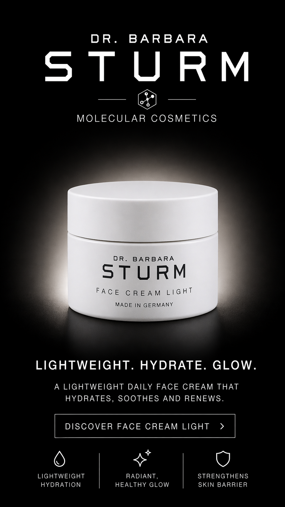 Dr. Barbara Sturm Face Cream Light 50ml/1.69oz