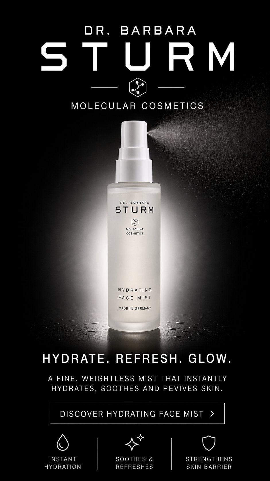 Dr. Barbara Sturm Hydrating Face Mist 50ml/1.69oz