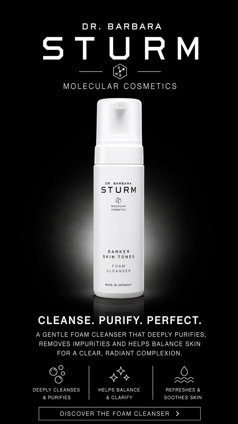 Dr. Barbara Sturm Darker Skin Tones Foam Cleanser 150ml/5oz