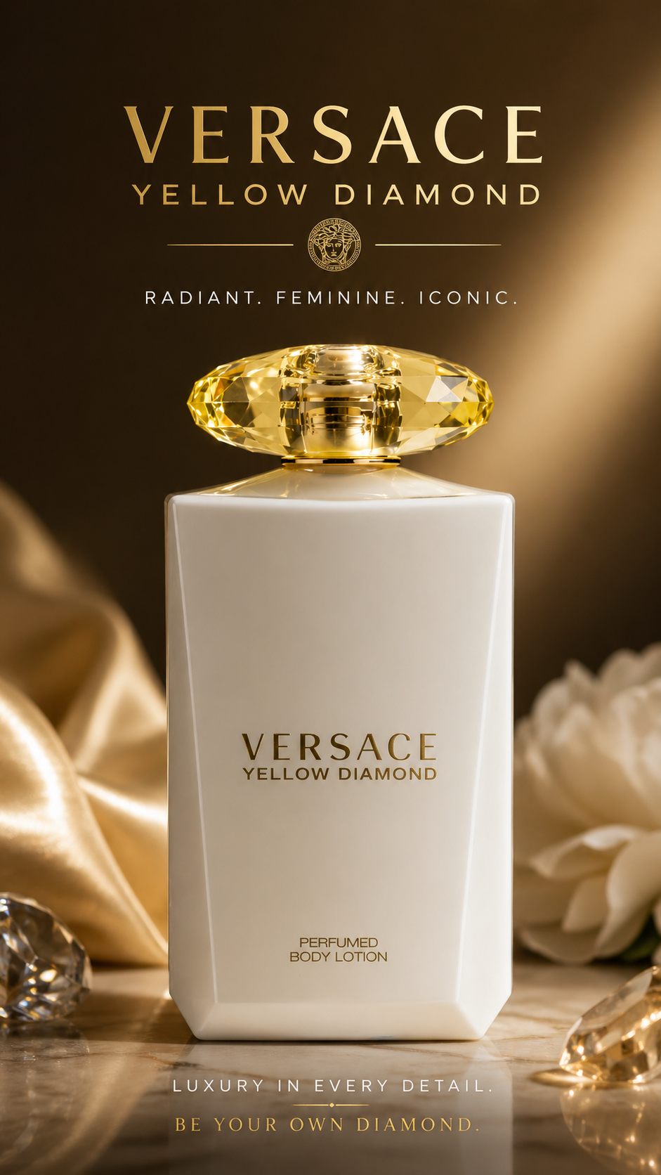 Versace Yellow Diamond women Body Lotion 6.7 oz