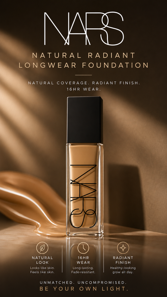 Nars Foundation Natural Radiant Longwear Foundation #Barcelona (Medium 4)