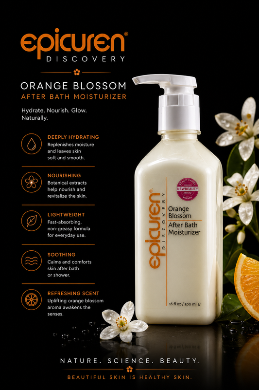 Epicuren women After Bath Moisturizer - Orange Blossom 500ml/16oz