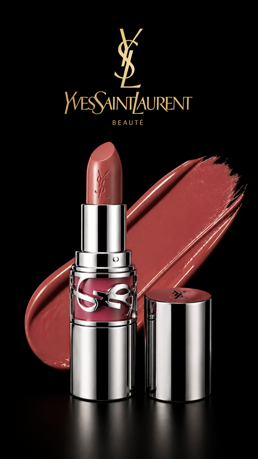 Yves Saint Laurent Women Rouge Volupte Candy Glaze Lipstick # 04 nude pleasure 3.2g/0.11oz