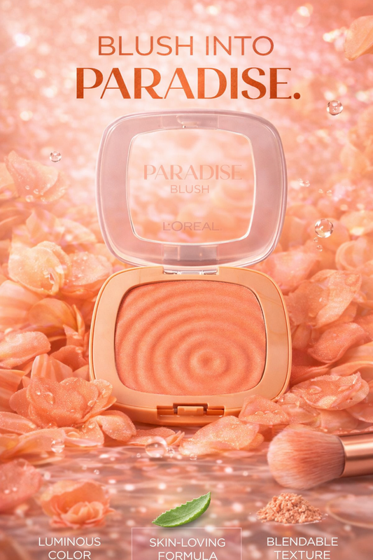 L'Oreal women Life's A Peach Skin Awakening Blush #01 Peach Addict 9g/0.31oz