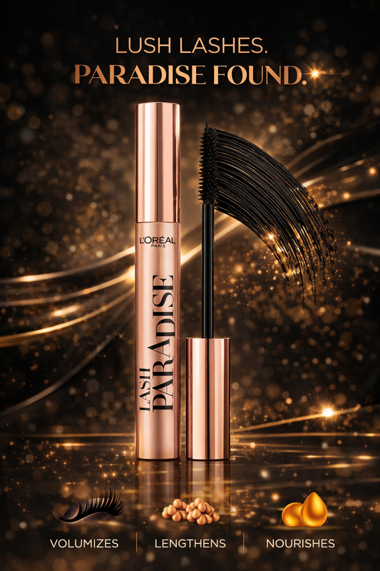 L'Oreal women Paradise Extatic Mascara # Black 6.4ml/0.22oz