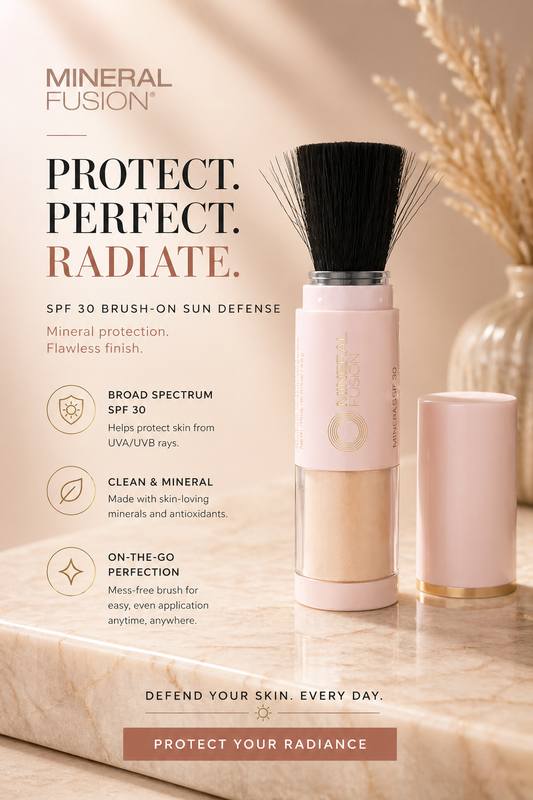 Mineral Fusion Women Mineral Spf 30 Brush-On Sun Defense 4g/0.14oz