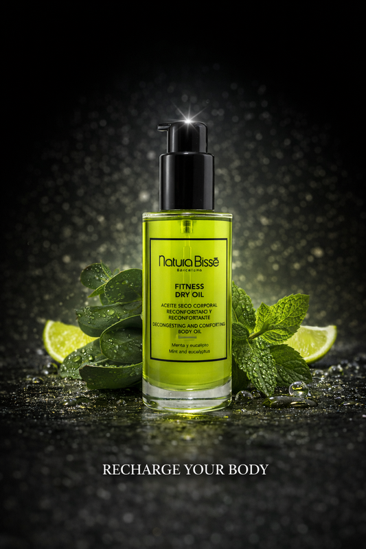 Natura Bisse Fitness Dry Oil - Decongesting & Comforting Body Oil 100ml/3.5oz