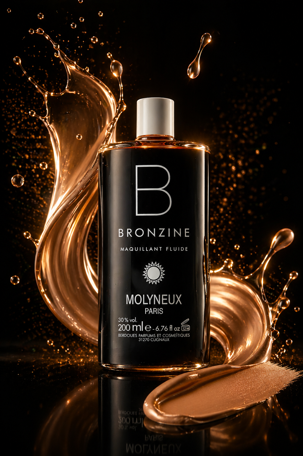 Molyneux Women Bronzine Fluid Makeup 200ml/6.6oz