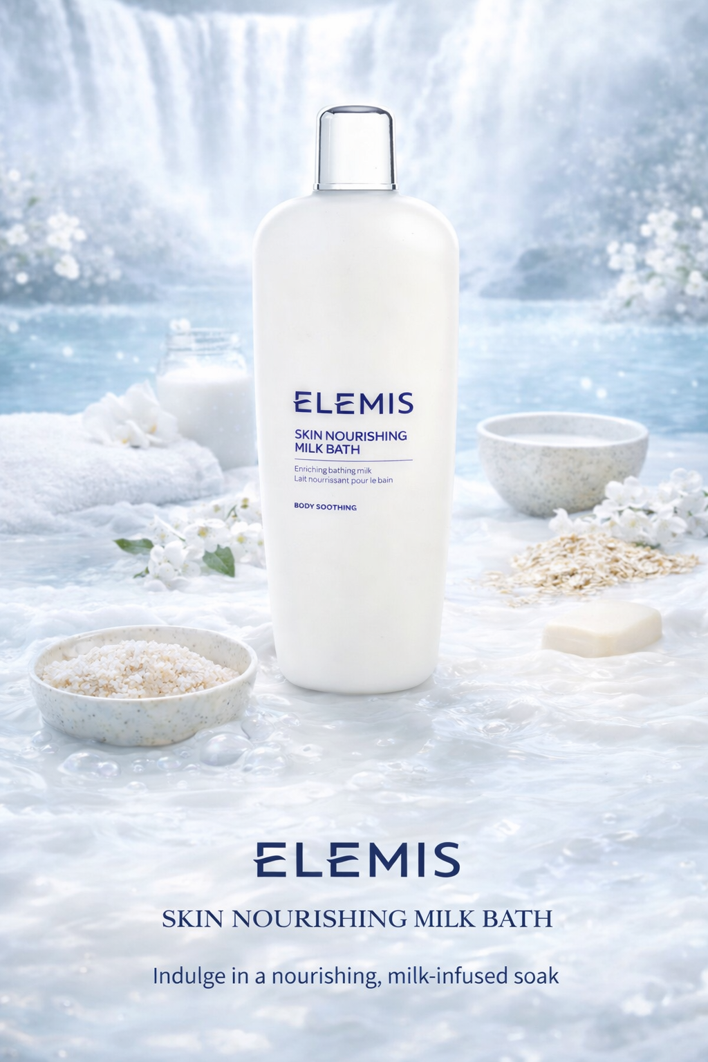 Elemis women Skin Nourishing Milk Bath 400ml/13.55oz
