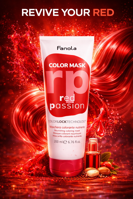 Fanola unisex Color Mask - Red Passion 6.76 oz