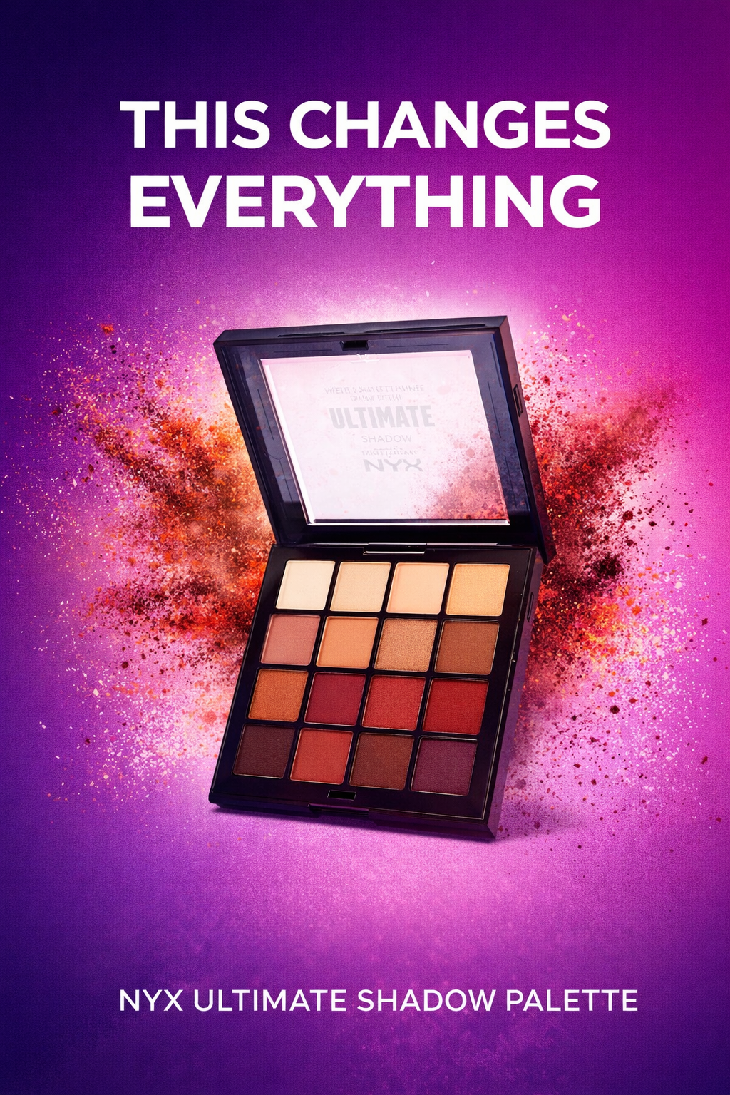 Nyx women Ultimate Shadow Palette (16x Eye Shadow) # Warm Neutrals 16x0.83g/0.02oz