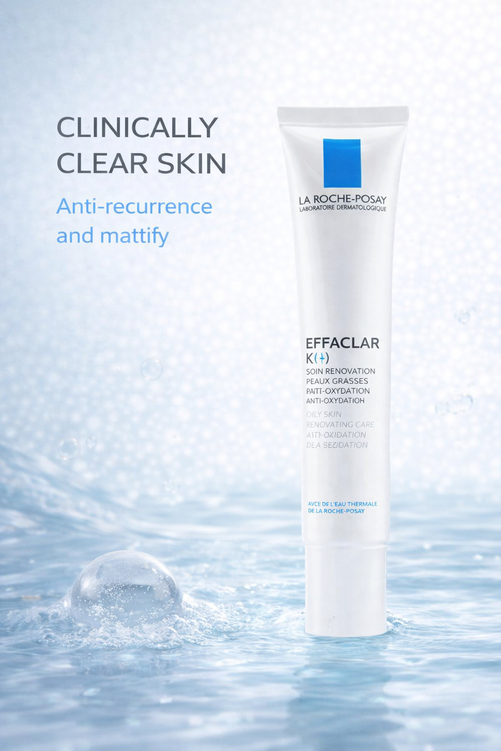 La Roche Posay women Effaclar K (+) Oily Skin Renovating Care 40ml/1.35oz